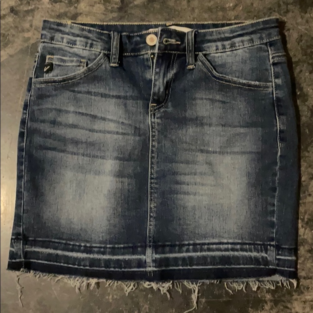 Denim skirt